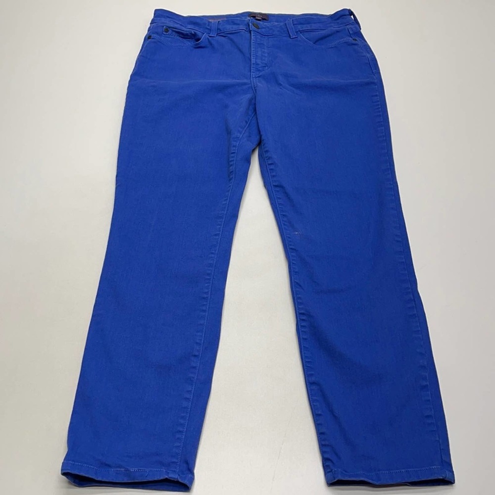 NYDJ Women's Ankle & Cropped Jeans in Vibrant Blue